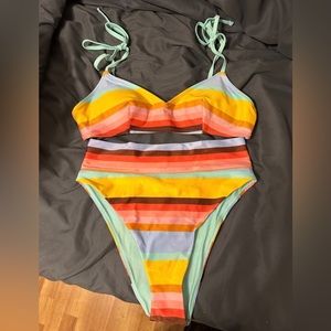 Aerie Bikini Bathing Suit Set